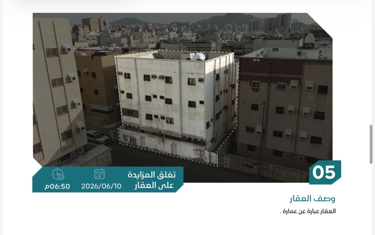 Preview image for عمارة سكنية بحي شمال شرق جبل النور
