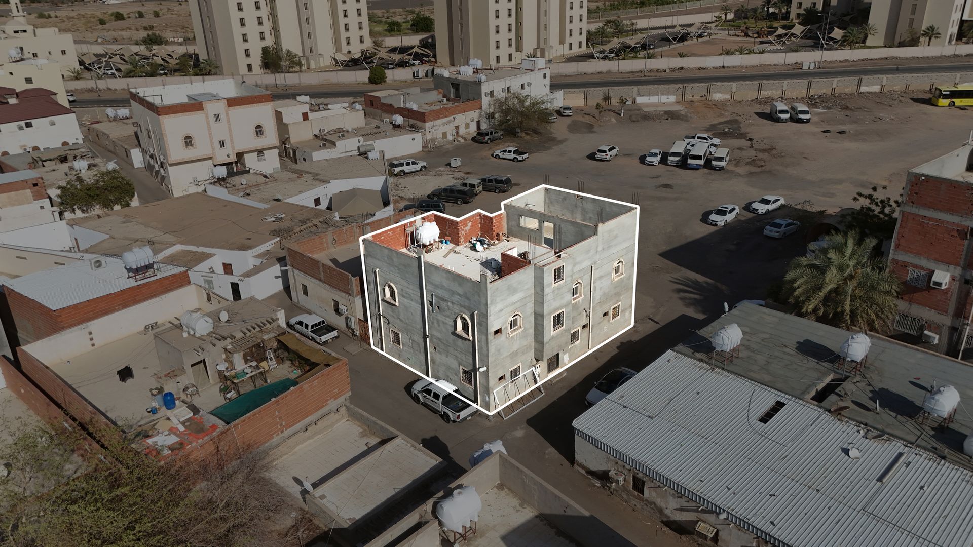 Preview image for عمارة سكنية بحي العصبة في منطقة قباء
