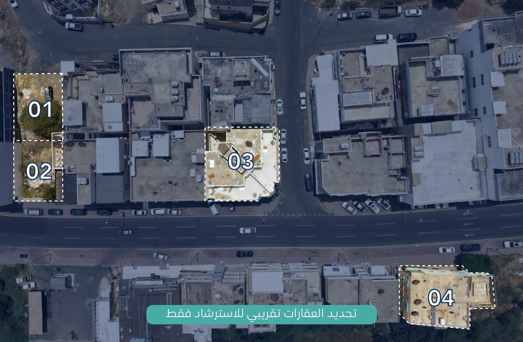 Preview image for أرضين فضاء وعمارتين سكنية تجارية