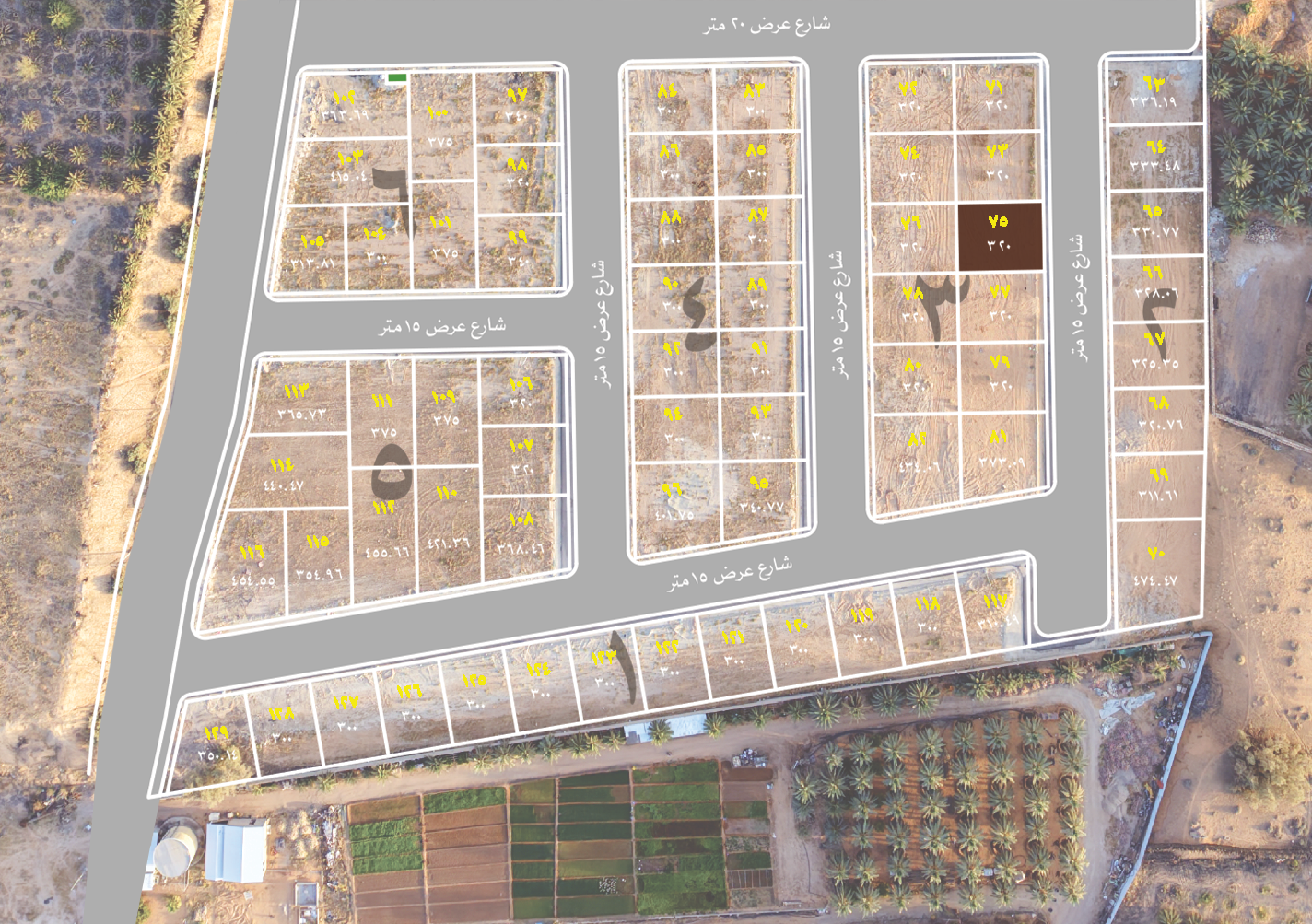 Preview image for قطعة سكنية رقم 75 بلك رقم 3