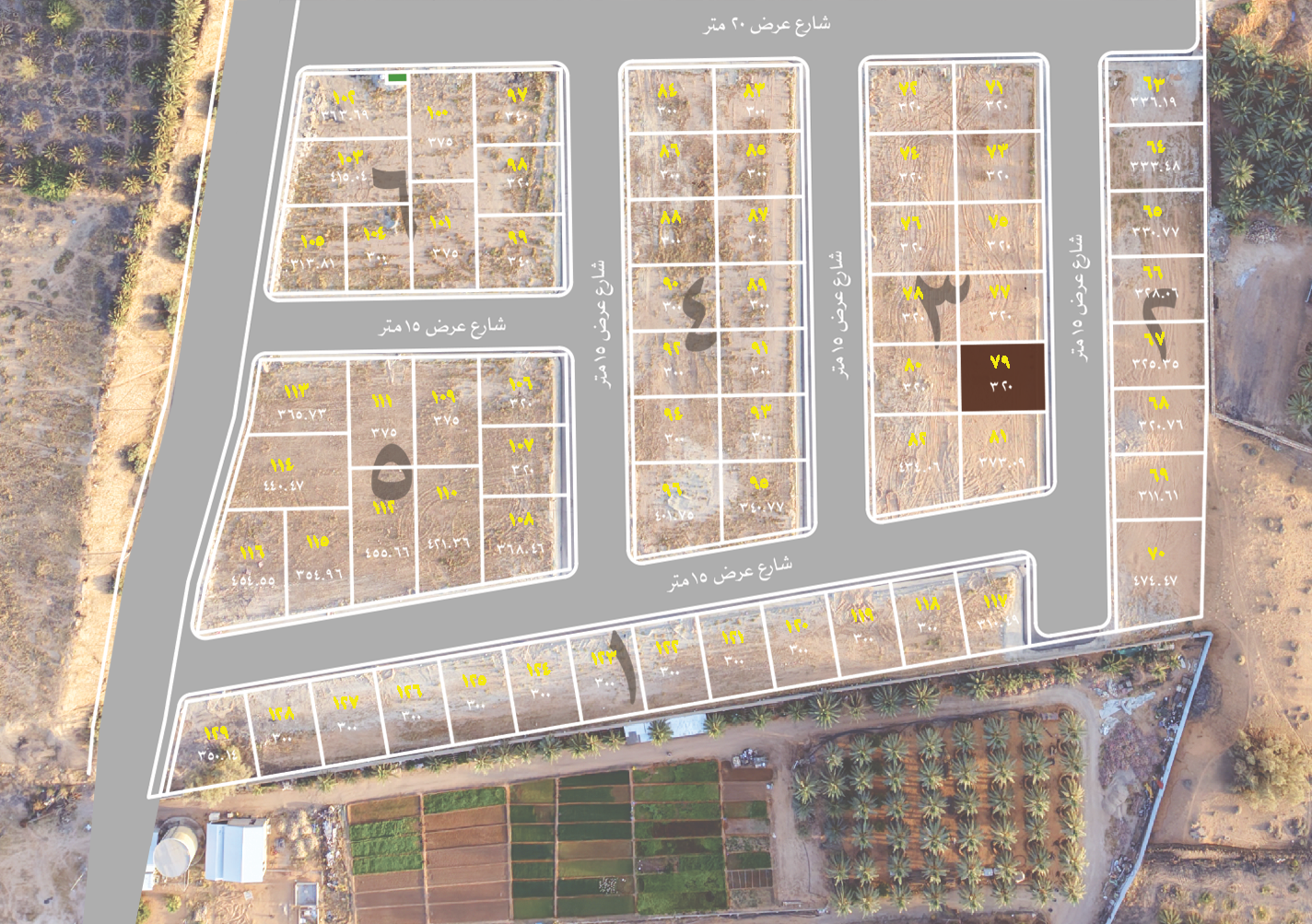 Preview image for قطعة سكنية رقم 79 بلك رقم 3