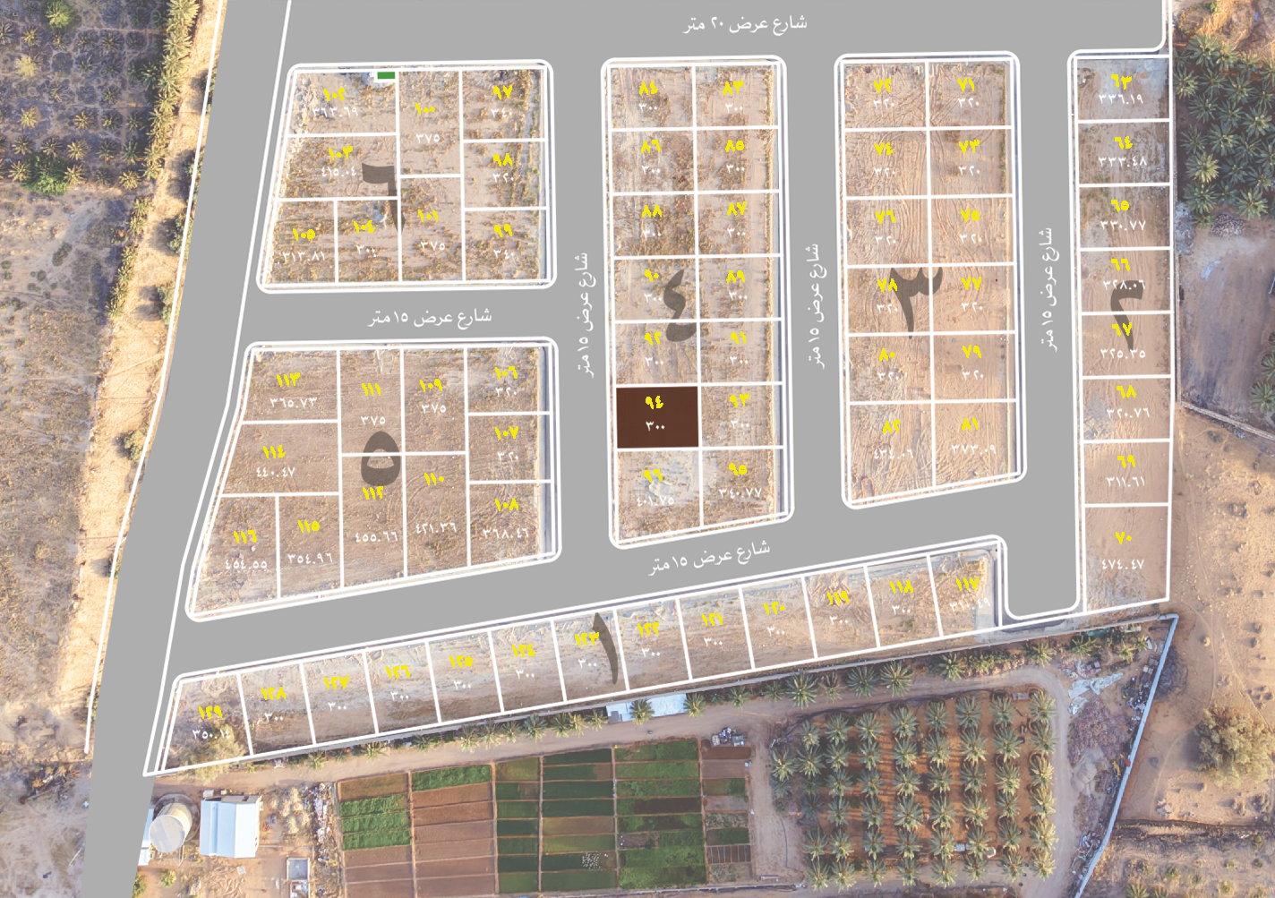Preview image for قطعة سكنية رقم 94 بلك رقم 4