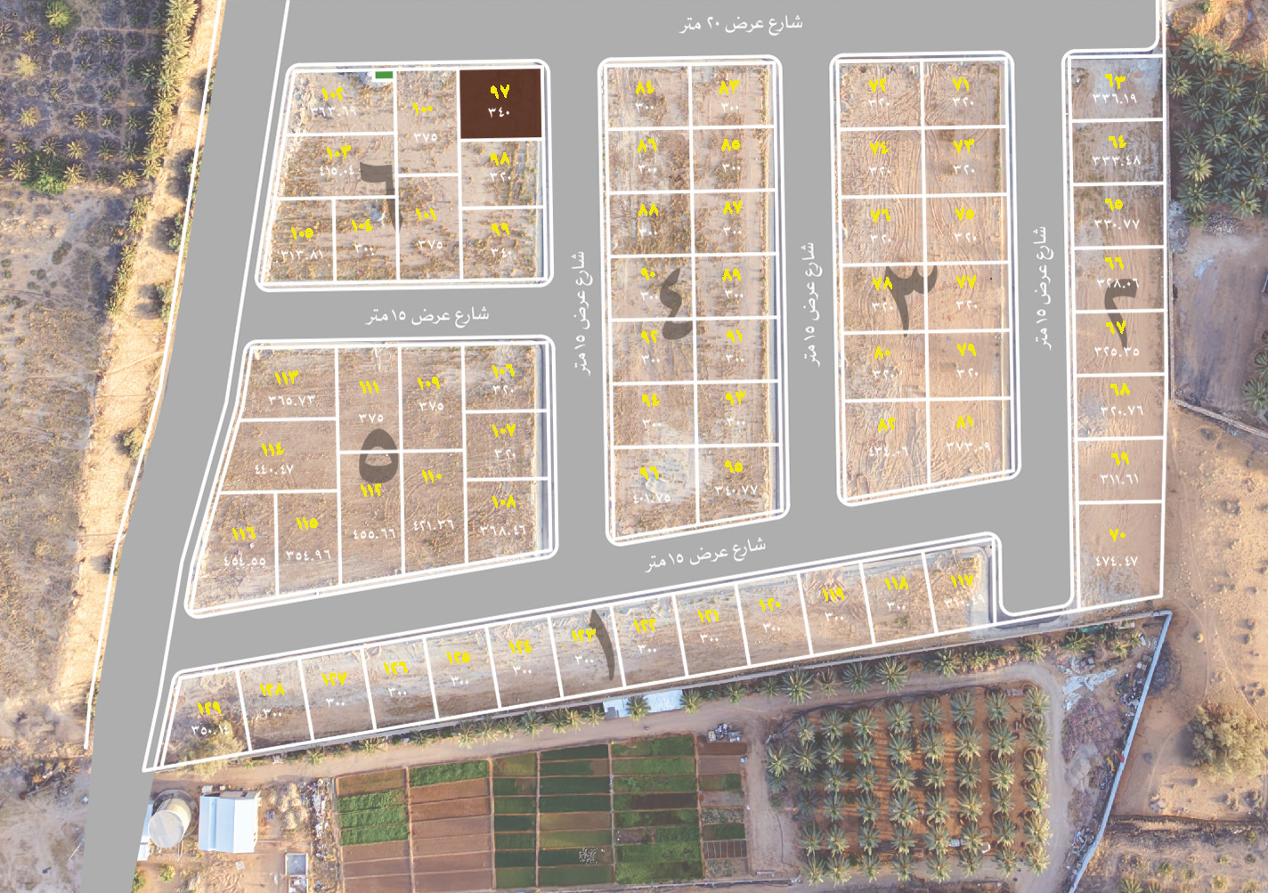 Preview image for قطعة سكنية رقم 97 بلك رقم 6