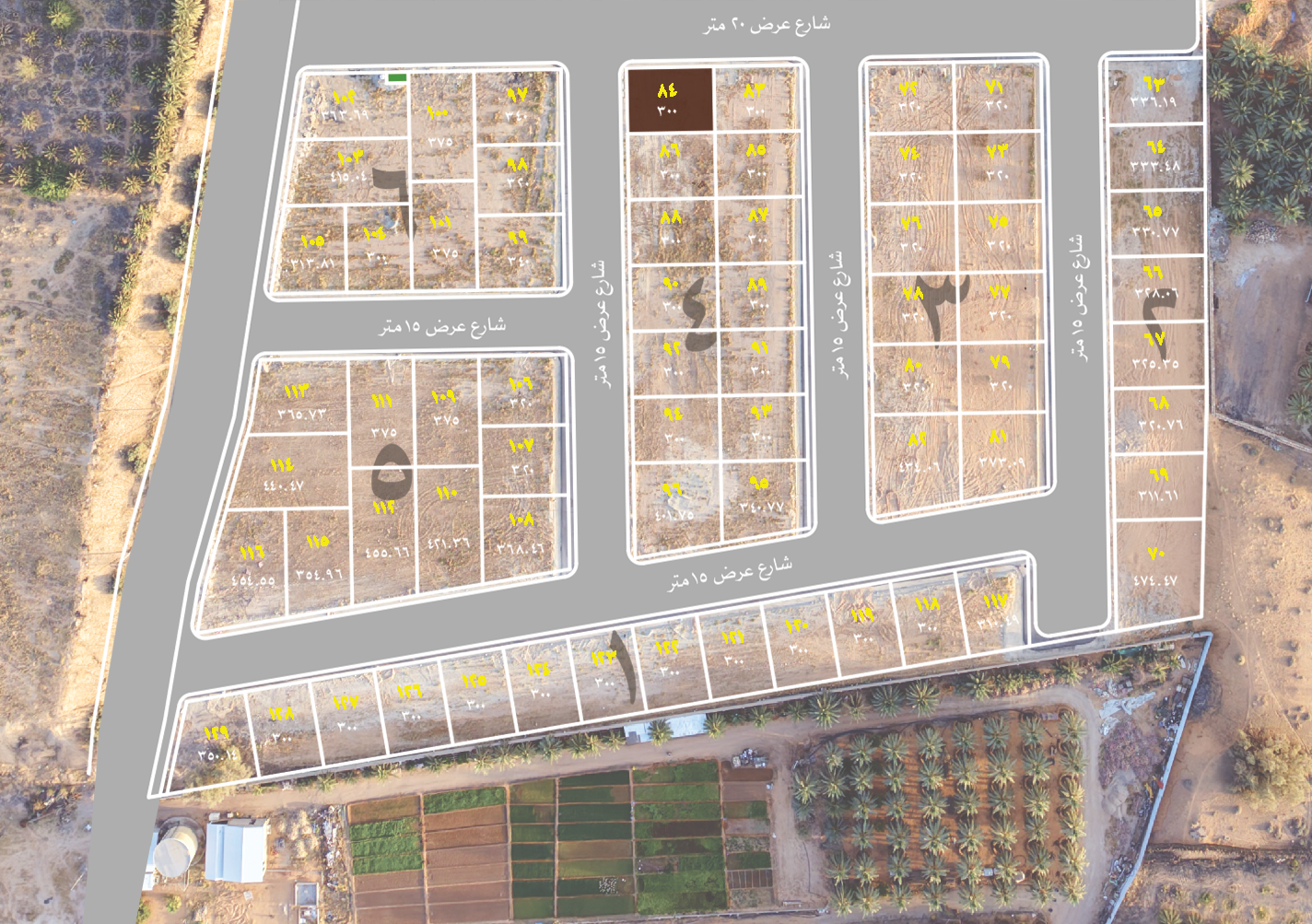 Preview image for قطعة سكنية رقم 84 بلك رقم 4