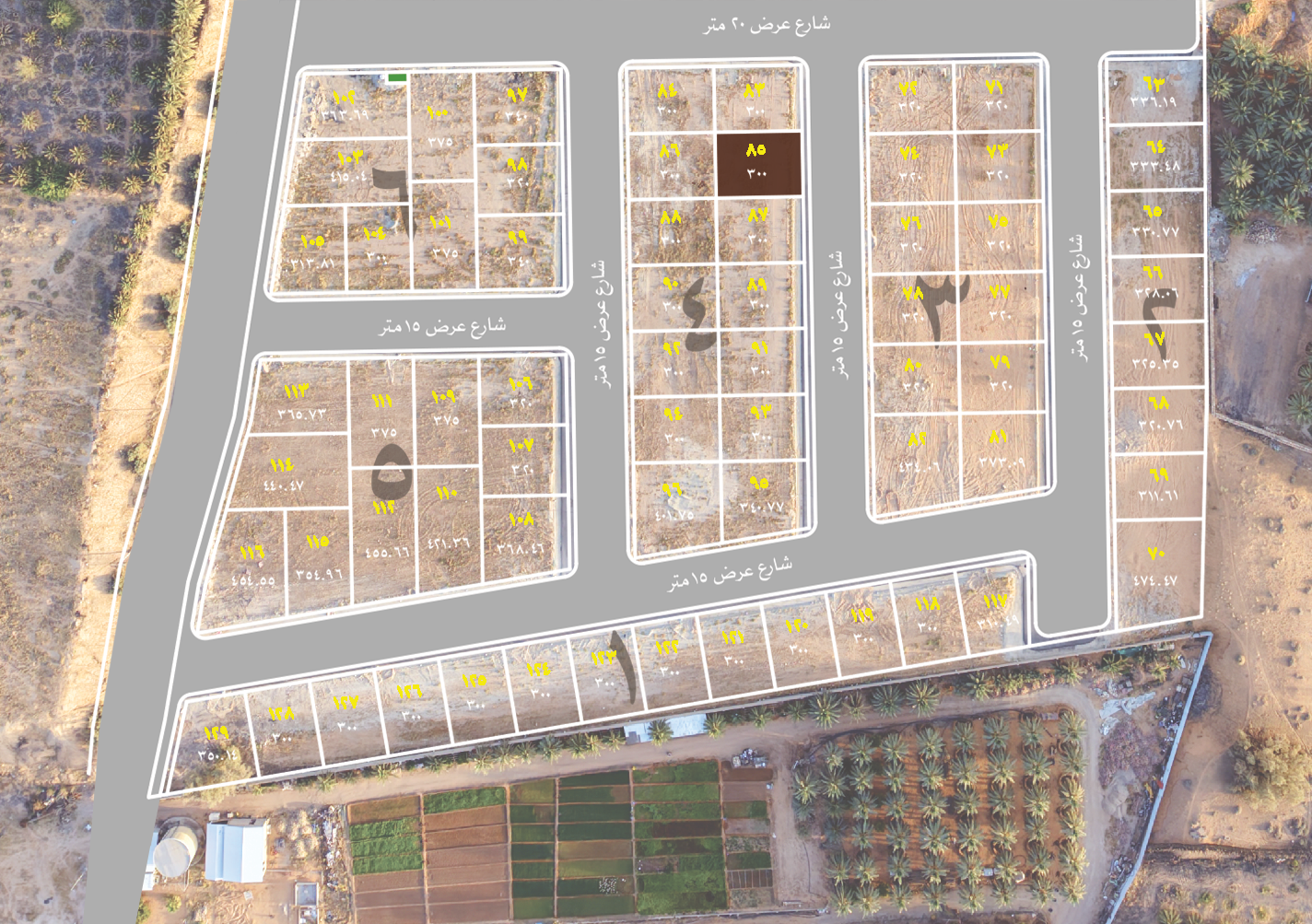 Preview image for قطعة سكنية رقم 85 بلك رقم 4