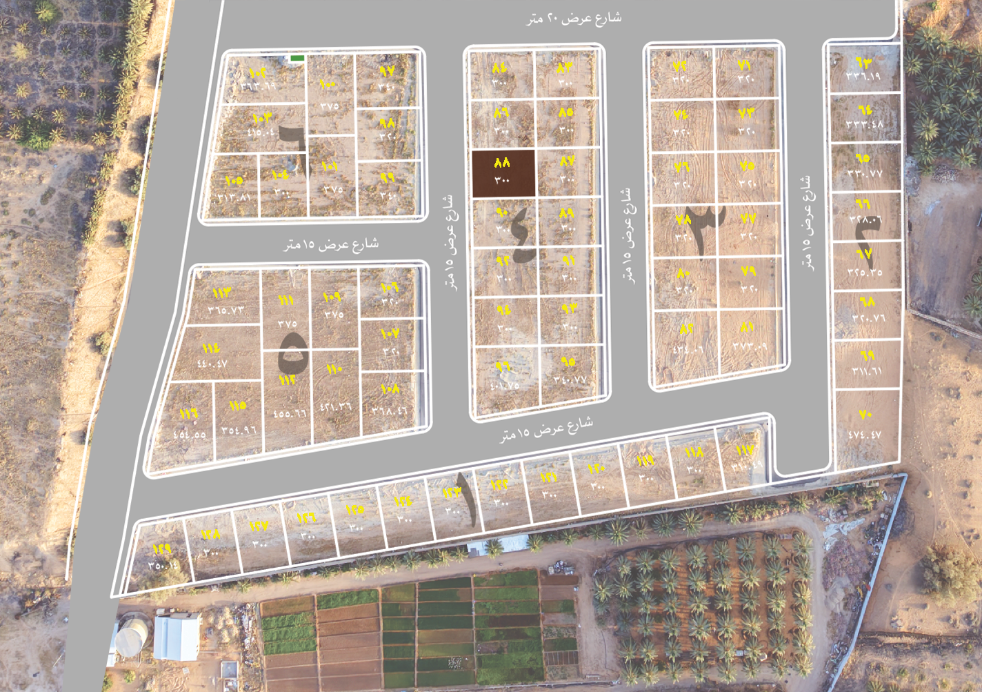 Preview image for قطعة سكنية رقم 88 بلك رقم 4