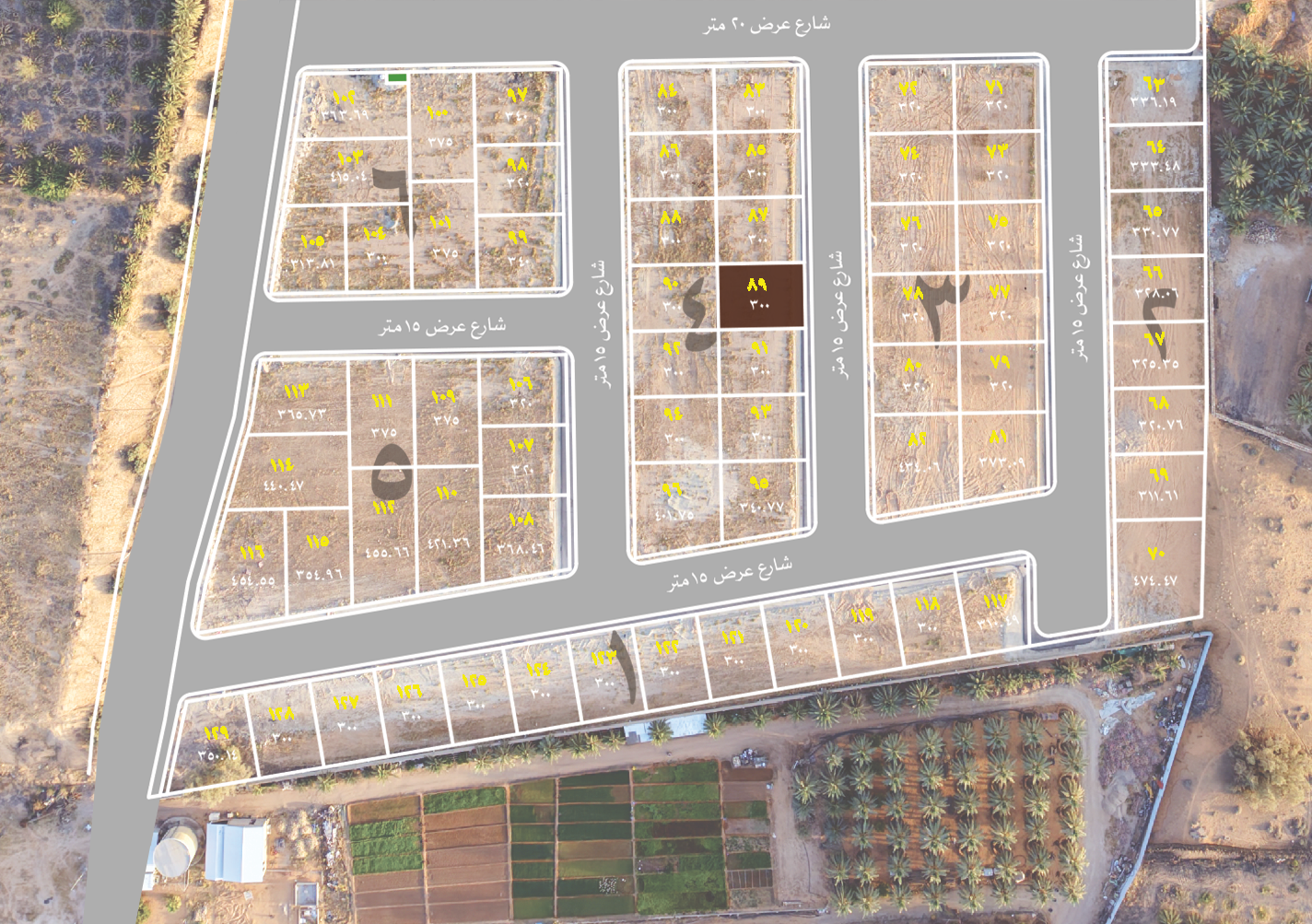 Preview image for قطعة سكنية رقم 89 بلك رقم 4