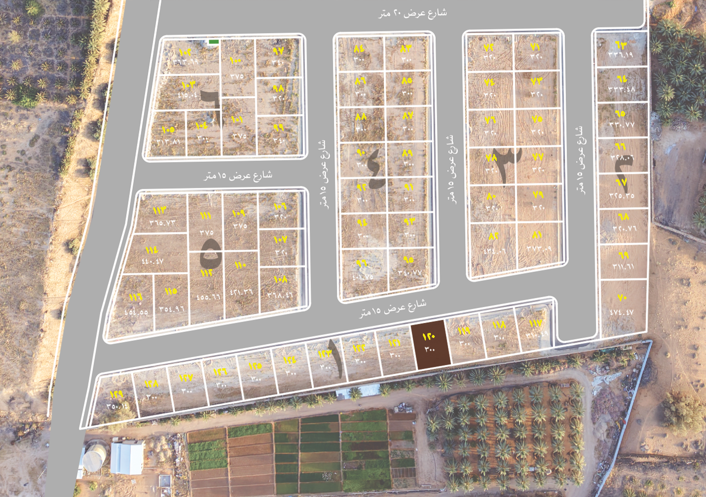 Preview image for قطعة سكنية رقم 120 بلك رقم 1