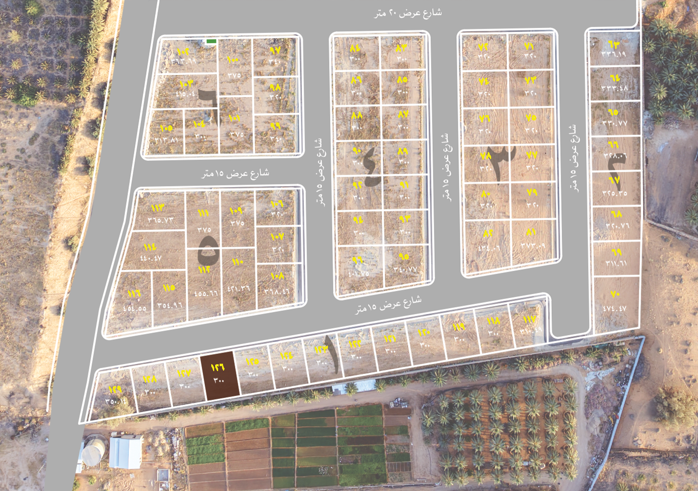 Preview image for قطعة سكنية رقم 126 بلك رقم 1