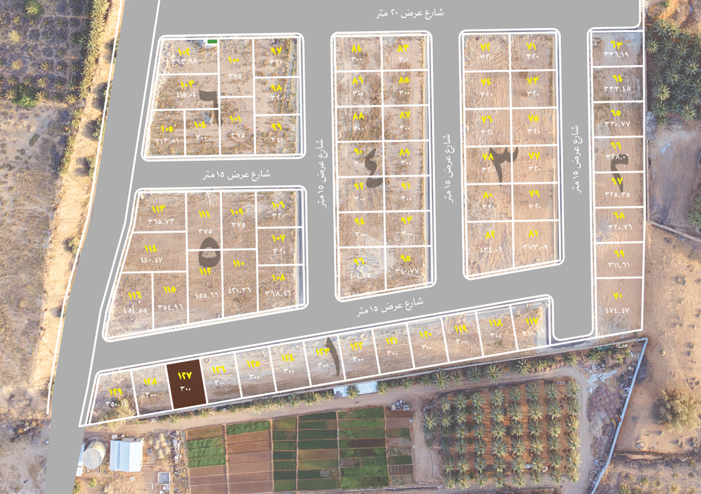 Preview image for قطعة سكنية رقم 127 بلك رقم 1